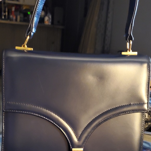 Dofan navy blue purse from France - Picture 1 of 9